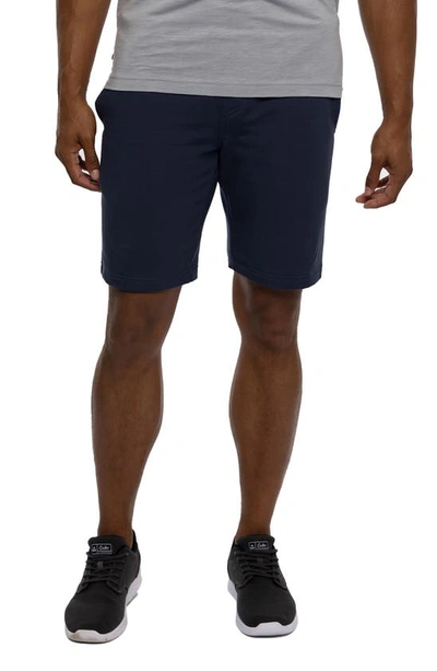 Travis Mathew Cloud Knit Shorts In Mood Indigo