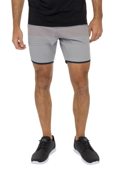 Travis Mathew Go Time 3.0 Stretch Performance Shorts In Quiet Shade