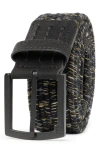 Travis Mathew Ice Pop 2.0 Belt In Black/ Quiet Harbor