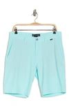 Travis Mathew Sand Harbor Shorts In Heather Turquoise