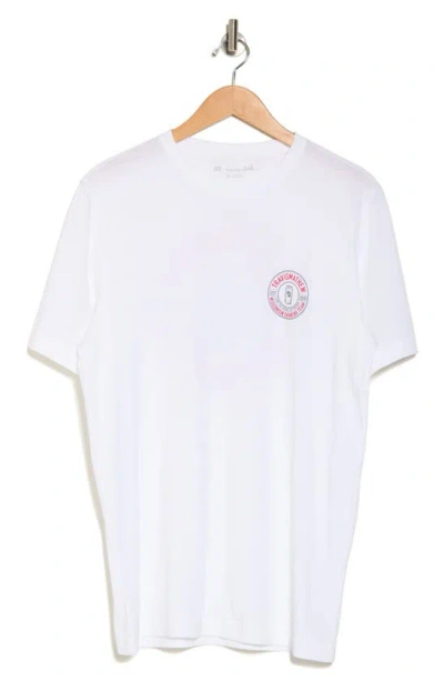 Travis Mathew Squeaky Curds Graphic T-shirt In White