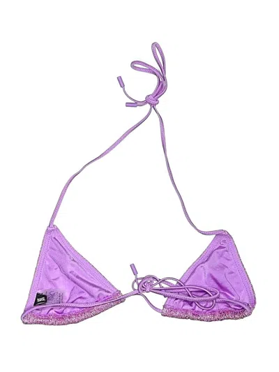 Pre-owned Triangl Swimsuit Top Purple Swimwear