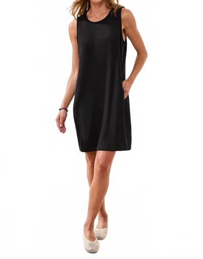 Tribal Techno Lux Dress In Black