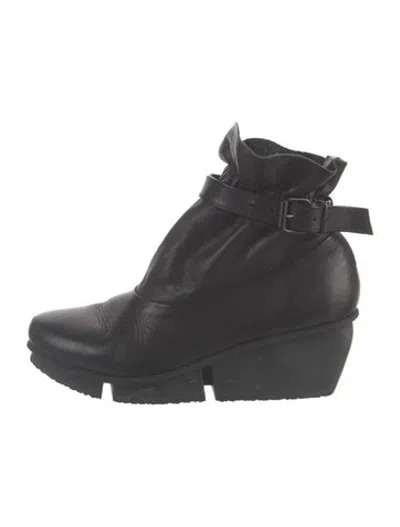 Pre-owned Trippen Leather Boots In Black