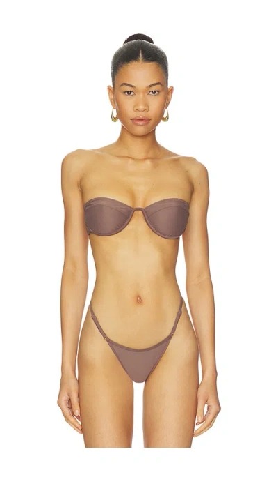Tropic Of C Mariel Bikini Top In Driftwood