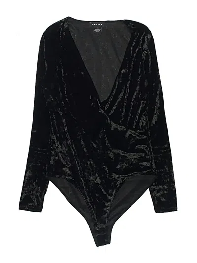 Pre-owned Trouve Bodysuit In Black