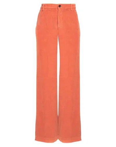 True Nyc Woman Pants Orange Size 30 Cotton