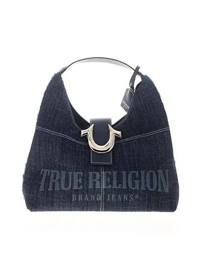 Pre-owned True Religion Hobo Bag In Blue