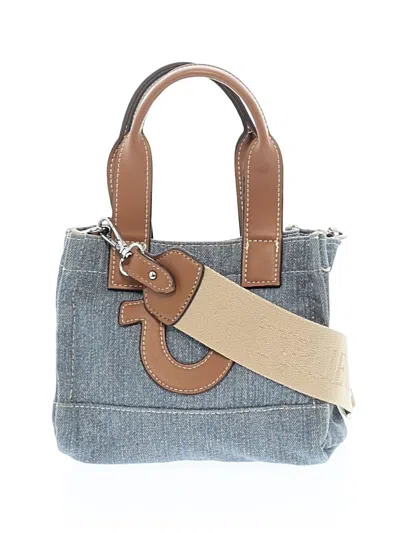 Pre-owned True Religion Satchel In Blue