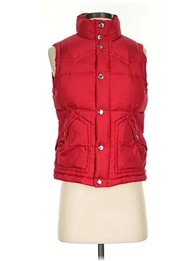 Pre-owned True Religion Vest In Red
