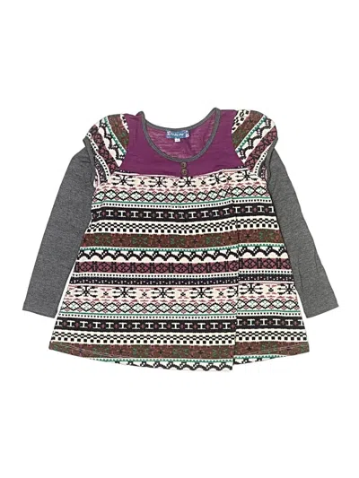 Pre-owned Truly Me Kids' Dress In Purple