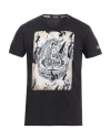 Trussardi Action Man T-shirt Black Size 3xl Cotton, Polyamide