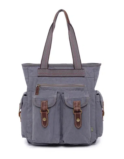 Tsd Brand Atona Canvas Utility Tote In Blue