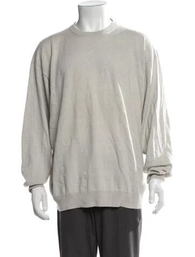 Pre-owned Tse Cashmere Crew Neck Pullover In Grey