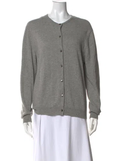 Pre-owned Tse Cashmere Crew Neck Sweater In Grey