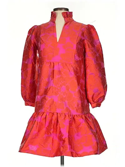Pre-owned Tuckernuck Cocktail Dress In Red