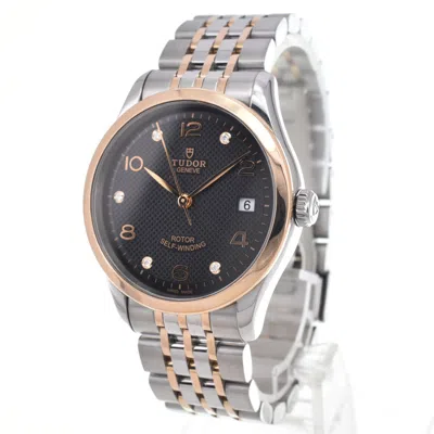 Pre-owned Tudor 1926 Date Automatic Stainless Steel With Diamonds Watch () In Multi