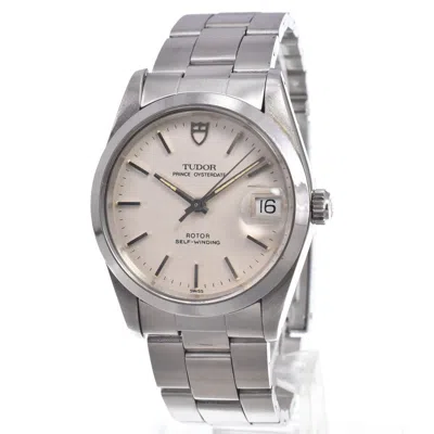 Pre-owned Tudor Prince Date Automatic Stainless Steel And Gold With Diamonds Watch () In Multi