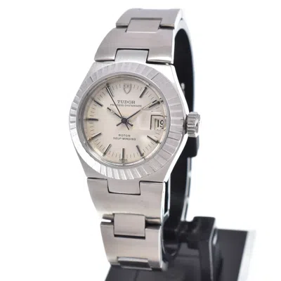 Pre-owned Tudor Princess Oyster Date Automatic Stainless Steel And 18k Yellow Gold Watch () In Multi