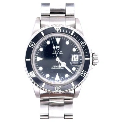 Pre-owned Tudor Vintage  Submariner Date Ref. 76100 "lollipop" � Rolex Case & Silver Date In Multiple