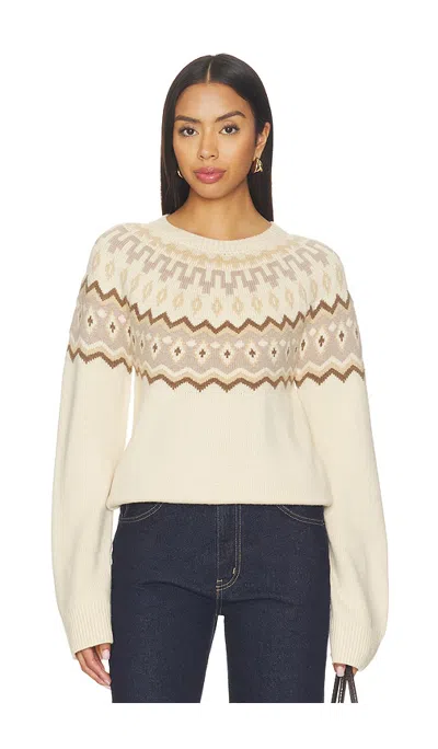 Tularosa Maralyn Fair Isle Sweater In Multi