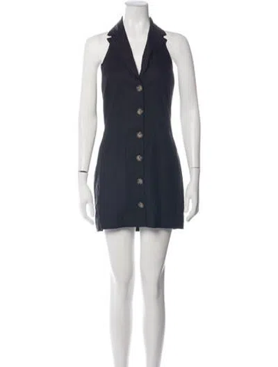 Pre-owned Tularosa Mini Dress In Blue