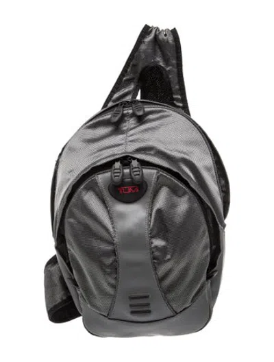Pre-owned Tumi Backpack In Grey