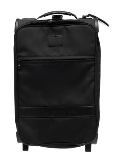 Pre-owned Tumi Black Canvas Suitcase