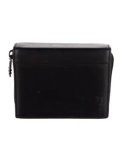 Pre-owned Tumi Leather Wallet In Black