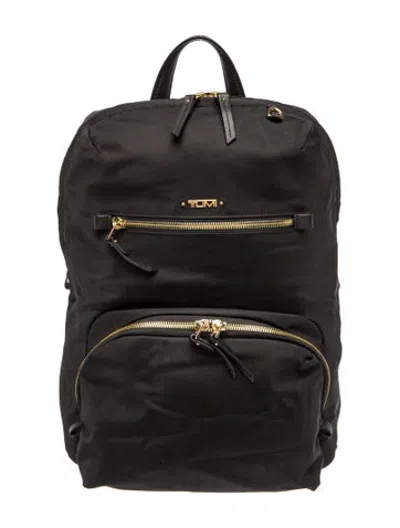 Pre-owned Tumi Nylon Backpack In Black