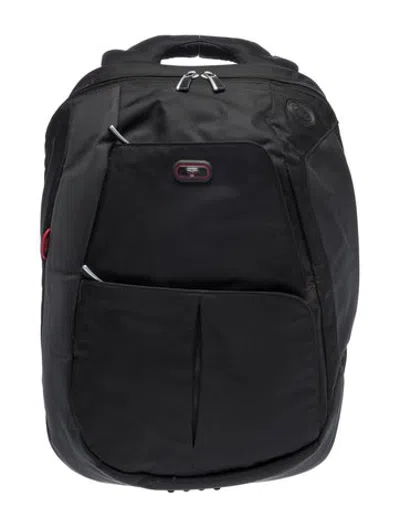 Pre-owned Tumi Nylon Backpack In Black