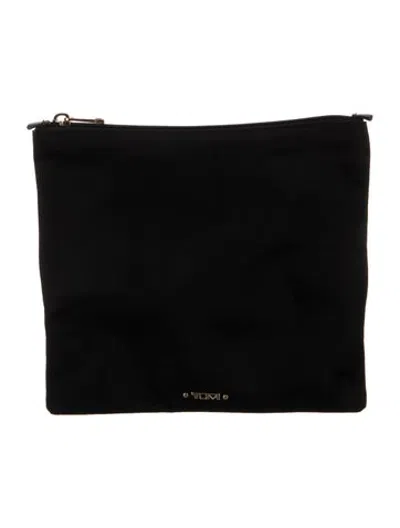Pre-owned Tumi Nylon Clutch In Black