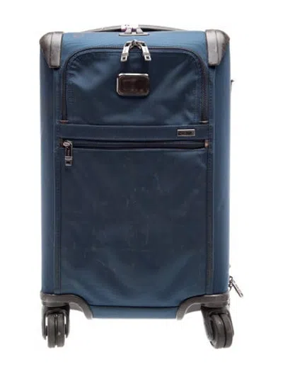 Pre-owned Tumi Nylon Suitcase In Blue