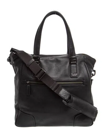 Pre-owned Tumi Nylon Tote In Black