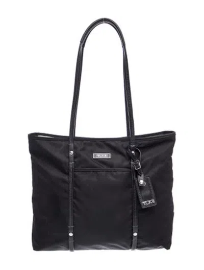 Pre-owned Tumi Nylon Tote In Black