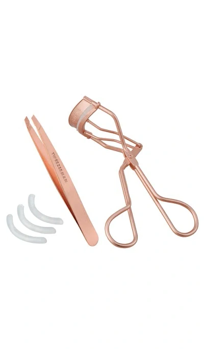 Tweezerman Brow And Lash Gift Set In Rose Gold