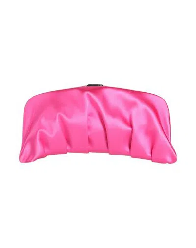 Twenty Four Haitch Woman Clutch Fuchsia Size - Textile Fibers