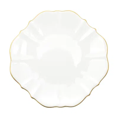 Twig New York White Amelie - Brushed Gold - Charger Plate