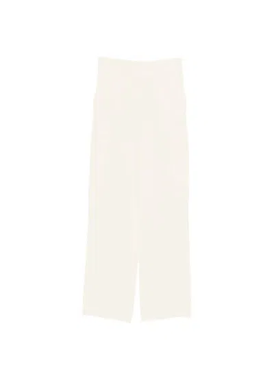 Twinset Twin-set  Cargo-pocket Straight Trousers In White