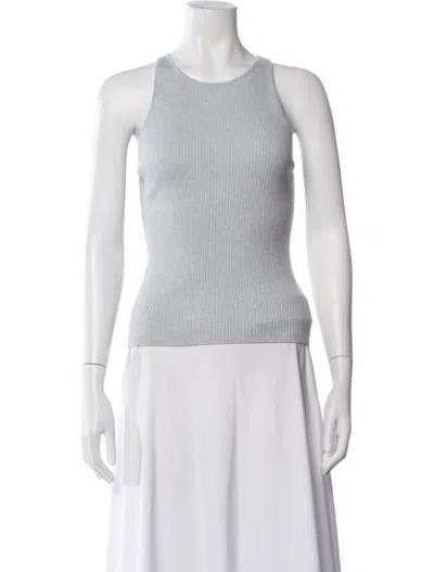 Pre-owned Twp Cashmere Crew Neck Sweater In White