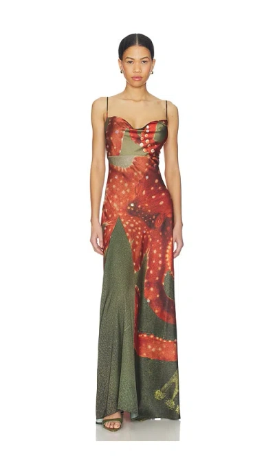Tyler Mcgillivary Sea Kraken Dress In Octopus