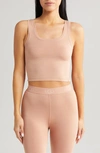 Ugg Adrianne Crop Tank In Sandalwood