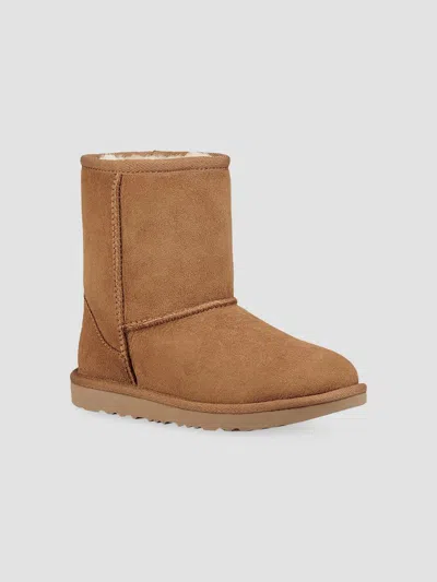 Ugg Baby's, Little Kid's & Kid's Classic Ii Dyed Shearling Boots In Chestnut