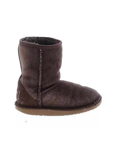 Pre-owned Ugg Kids' Boots In Brown