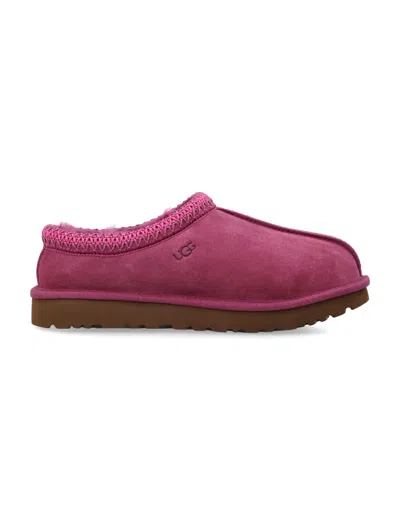 Ugg Braid Trim Tasman Ii Sheepskin Lined Mini Slippers For Women In Purple