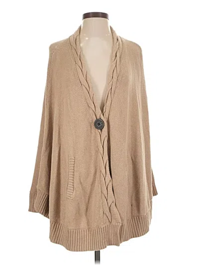 Pre-owned Ugg Cardigan Sweater In Tan
