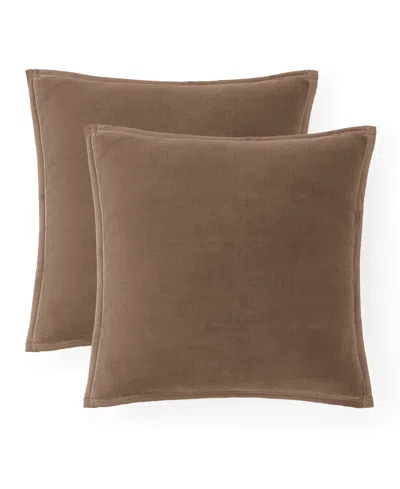 Ugg Closeout!  Coco 2-pack Decorative Pillow, 20" X 20" In Brown