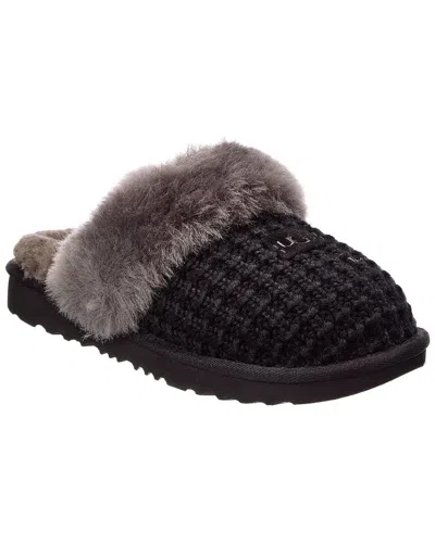 Ugg Kids' Cozy Ii Knit Slipper In Black