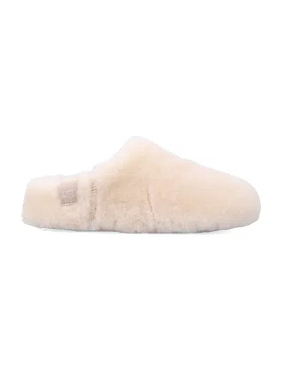 Ugg Cozy Shearling Slipper Mule In Beige