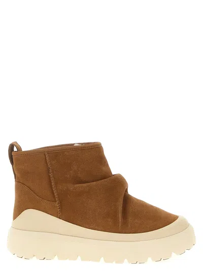 Ugg 'heritage Utility Mini' Ankle Boots In Brown